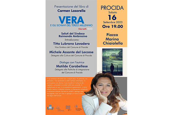 Carmen Lasorella alla 63° Fiera del Libro di Procida