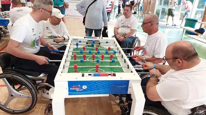 Sa.Spo. Cagliari: risvolti positivi agli Italiani di calcio balilla paralimpico