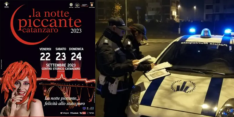 Catanzaro. “La Notte Piccante”: il piano del traffico, le informazioni su dove parcheggiare e le navette disponibili