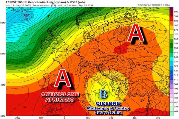 Previsioni meteo: vortice autunnale all'inizio della settimana, ma il centro europeo riserva sorprese. I dettagli