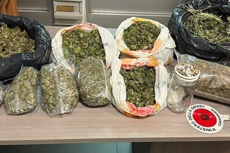 Arrestato 19enne a Reggio Calabria con 10 chili di marijuana, cocaina e denaro contante