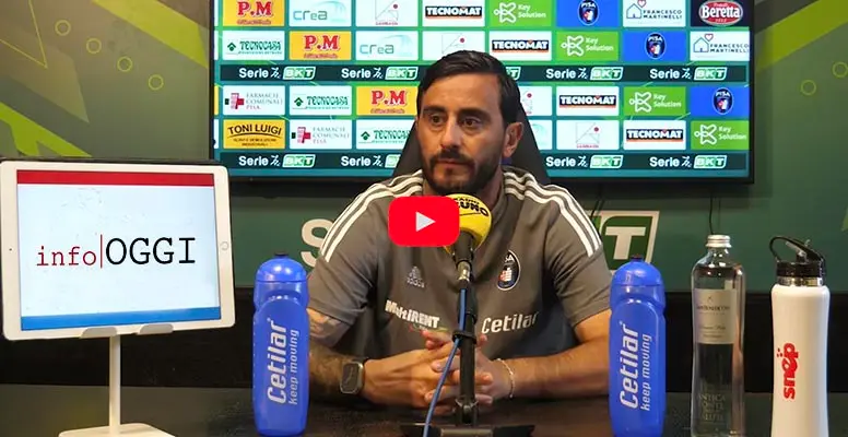 Calcio. Verso Pisa-Cosenza: Aquilani svela strategie e aspettative nella conferenza pre-gara