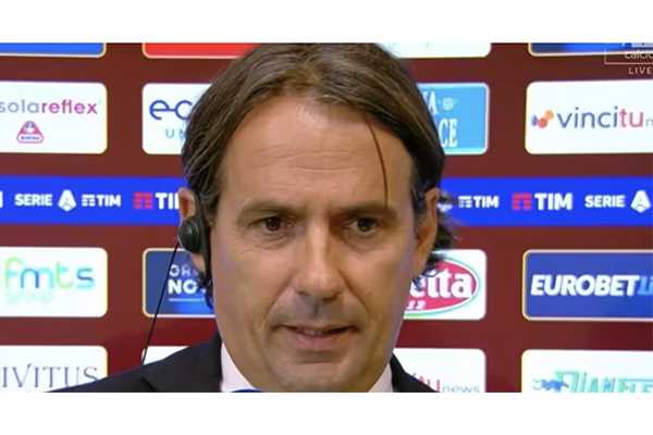 Commento nel post-partita del tecnico Simone Inzaghi: "vittoria importantissima. Lautaro è sempre più leader". Highlights Salernitana-Inter-04
