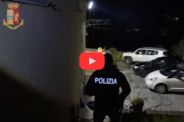 Operazione di Polizia a Crotone: azione coordinata contro associazione mafiosa. Video