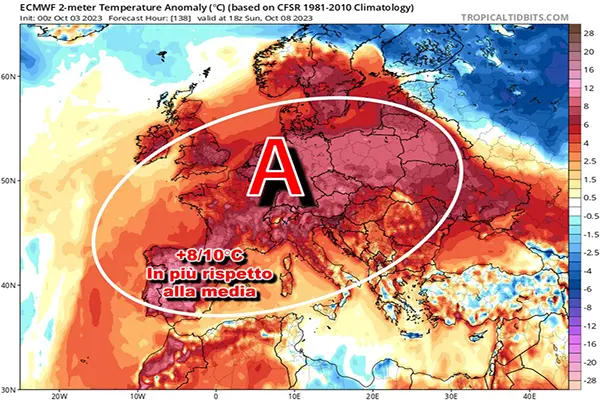 Previsioni meteo. Weekend surreale: l'autunno che non c'è. L'Italia sotto l'influenza dell'anticiclone africano. I dettagli