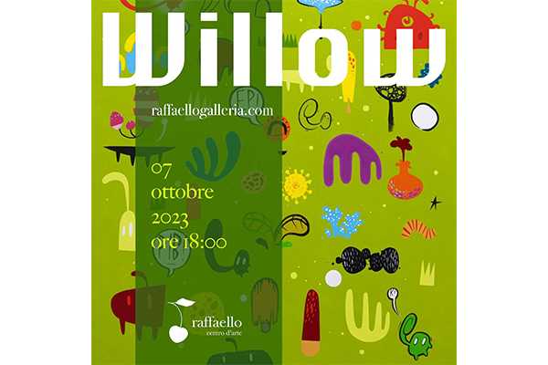 Il “Centro d’arte Raffaello” di Palermo ospita la personale dell’artista milanese Willow. I dettagli