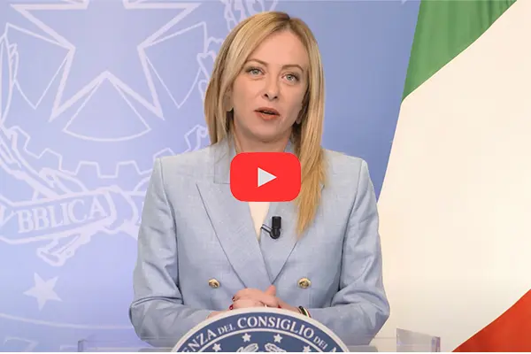 Premier Giorgia Meloni parla delle sfide epocali e della trasformazione digitale. Video