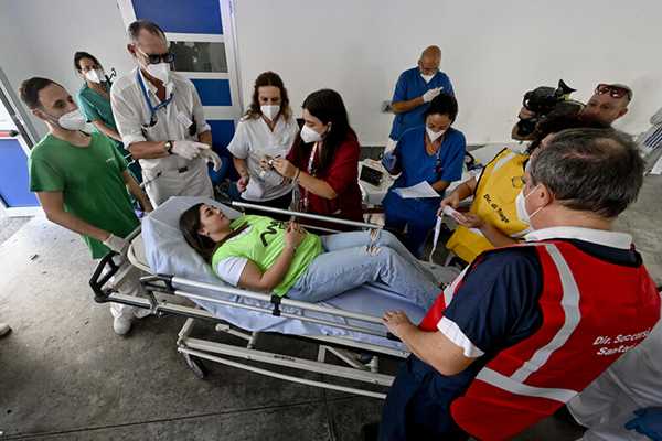 Stress Test ai Campi Flegrei: afflusso massiccio al pronto soccorso dell'ospedale di Giugliano