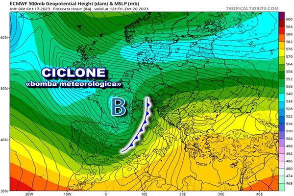 Previsioni meteo. Ciclone Medusa in arrivo: preparatevi per una bomba meteorologica questo venerdì. Tutti i dettagli