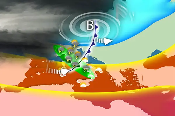 Previsioni Meteo: allerta Protezione Civile: persistente instabilità e rischi multipli su ampia parte d'Italia