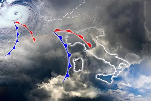 Previsioni meteo: dal 1° novembre ancora molta pioggia sull'Italia, previste altre 2 forti perturbazioni in settimana. I dettagli