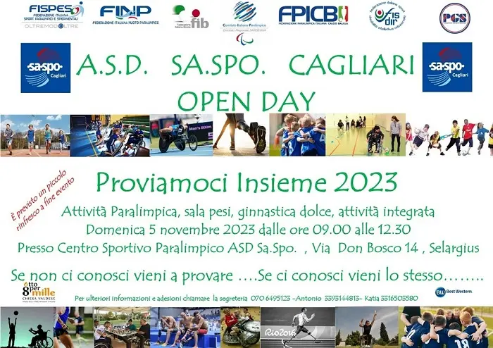 Sa.Spo: tutto sull'Open Day del 5 novembre 2023