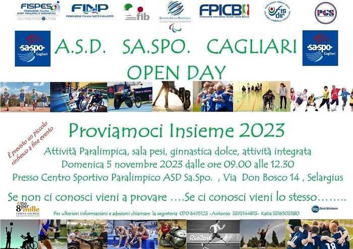 Sa.Spo: tutto sull'Open Day del 5 novembre 2023