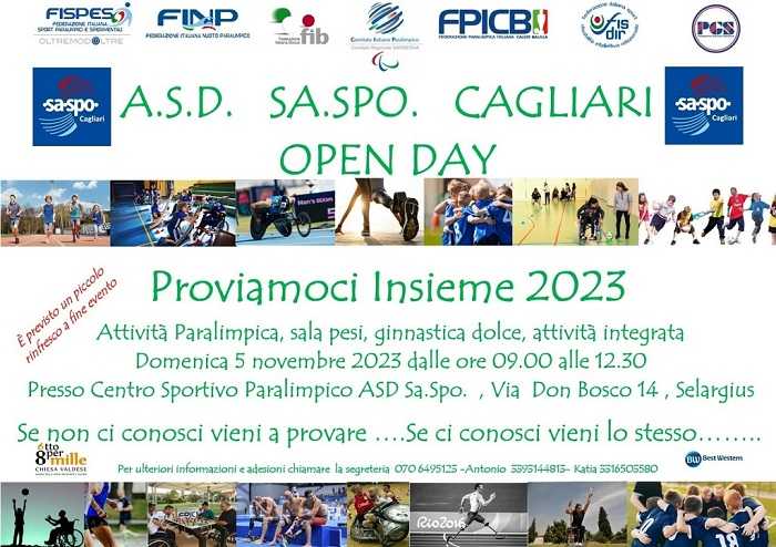 Sa.Spo: tutto sull'Open Day del 5 novembre 2023