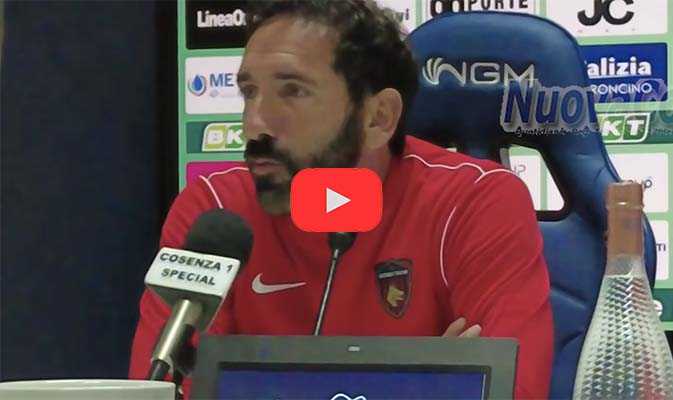 Calcio Serie C. Mister Caserta: analisi e decisioni pre-gara con la Feralpisalò. Video