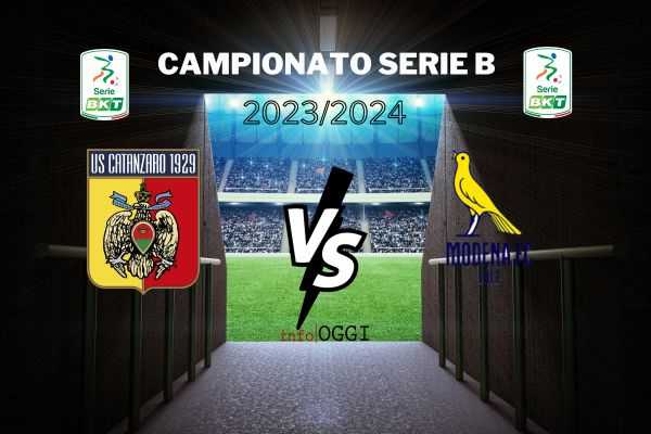 Calcio Serie B: Catanzaro-Modena 1-2. La decide Bozhanaj al 95'. Il commento e interviste post-partita del tecnico (Highlights-video)