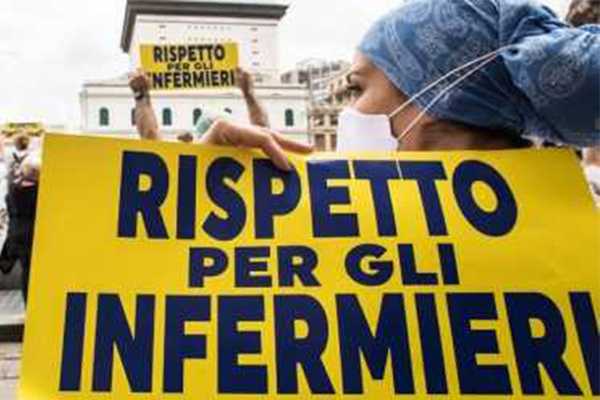 Salute, Nursing Up De Palma: «Gli infermieri italiani sono stanchi e arrabbiati! Via alle annunciate mobilitazioni di protesta»