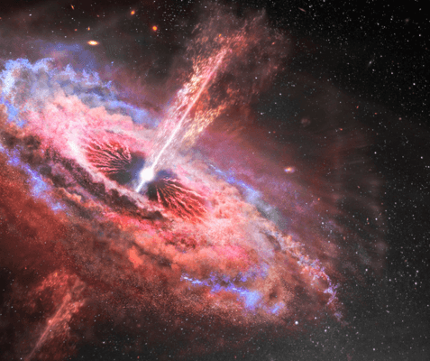 Trovato buco nero risalente all'alba delll'universo