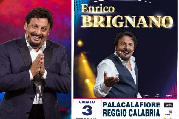 Parte bene la prevendita per il grande show di Enrico Brignano al Palacalafiore di Reggio Calabria