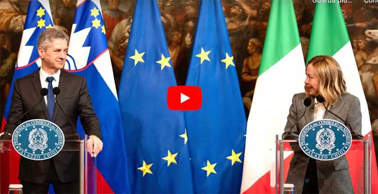 Meloni e Golob rafforzano legami tra Italia e Slovenia in cultura, economia e sicurezza – Video