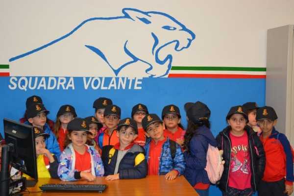 Scuola Manzoni – Augruso Visita entusiasmante al Commissariato di Polizia di Lamezia Terme