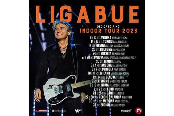 Luciano Ligabue: da oggi in radio “La Metà della Mela”, il nuovo singolo estratto dal suo ultimo album, online il video del brano.