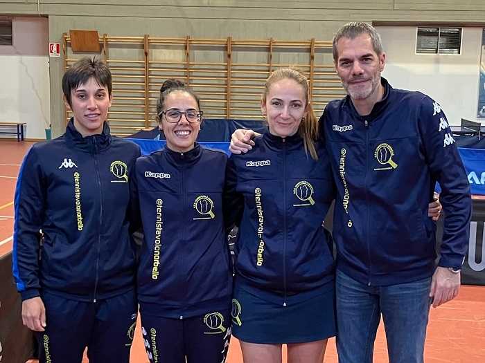 Tennistavolo Norbello: sconfitta preventivata in A1 femminile in casa del CIATT Prato