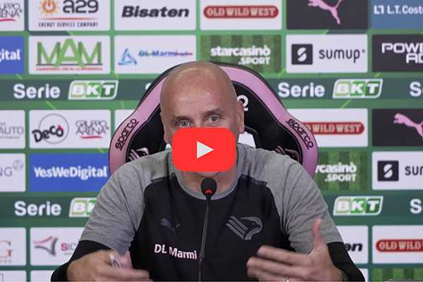 Calcio Serie B. Mister Corini al crocevia: strategie e sfide emotive alla vigilia di Palermo-Catanzaro. Video