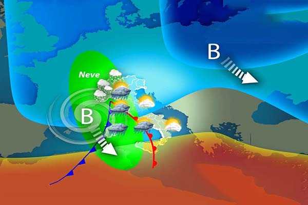 Ponte dell'Immacolata: previsioni meteo - ciclone, pioggia e neve il 8 dicembre, ma sole in arrivo nel weekend