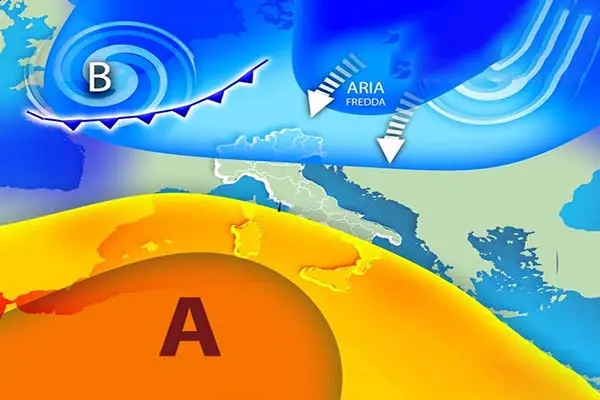 Previsioni meteo: Weekend all'insegna di pioggia, neve e vento - Arriva un'Irruzione Artica dopo Santa Lucia