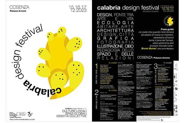 Al via la seconda edizione di Calabria Design Festival
