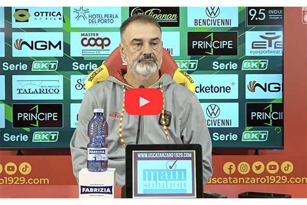 Calcio Serie B. Vivarini affronta l'Ascoli: strategie e obiettivi del Catanzaro (Video)