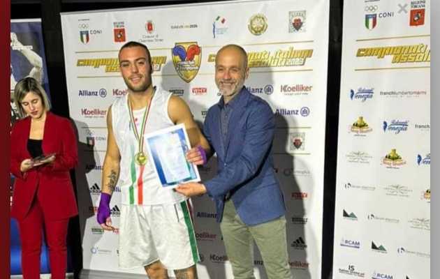 Miguel Bachi è il campione italiano di pugilato