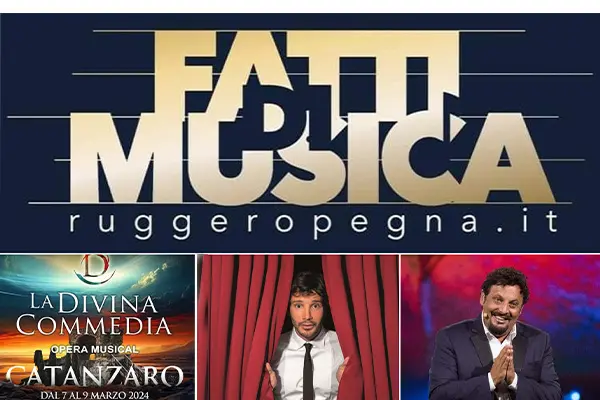 Fatti di Musica 2024, 38° Festival-Premio del Live d’Autore in Calabria, si parte il 3 febbraio con Enrico Brignano al Palacalafiore di Reggio