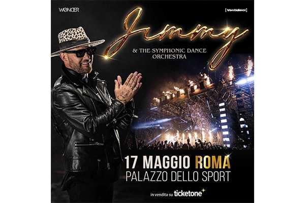 JIMMY SAX: il 17 maggio 2024 al Palazzo dello Sport di ROMA . I dettagli