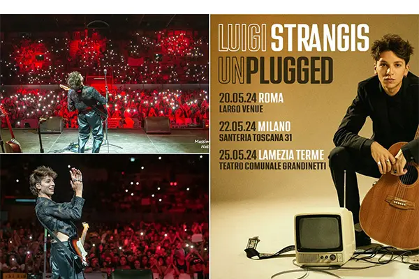 Parte oggi la prevendita per il concerto di Luigi Strangis del 25 maggio 2024 al Teatro Grandinetti di Lamezia Terme