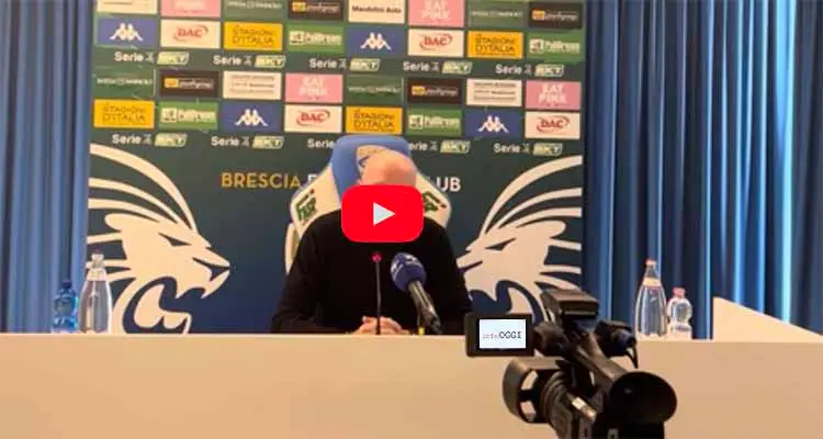 Calcio Serie B. Sul campo e oltre: la conferenza di Mister Maran prima di Catanzaro-Brescia. Video