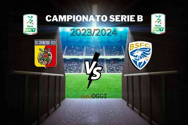 Calcio Serie B: Catanzaro-Brescia 2-3 Rondinelle in rimonta e vincenti in pieno recupero. Il commento e interviste post-partita del tecnico (Highlights-video)