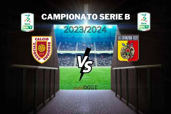 Calcio Serie B: Reggiana-Catanzaro 1-0. Decide Girma sul finire del primo tempo. Il commento e interviste post-partita del tecnico (Highlights-video)