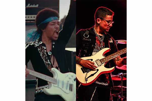 Davide Lo Surdo e Jimi Hendrix: Due Chitarristi Storici a confronto
