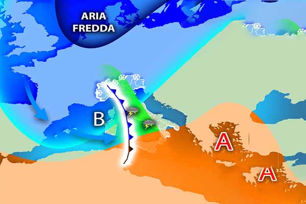 Previsioni meteo per San Silvestro e Capodanno: pioggia e neve in arrivo, Ecco Dove