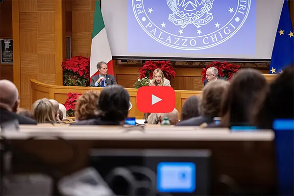 Conferenza stampa del Presidente Meloni Video