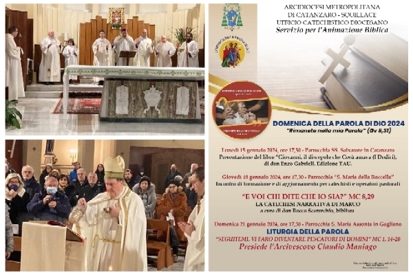 Al via le iniziative diocesane per la "Domenica della Parola di Dio"