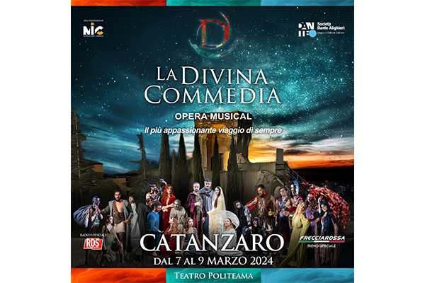 Il colossal la “Divina Commedia Opera Musical” fa il pieno di studenti al teatro Politeama di Catanzaro. I dettagli