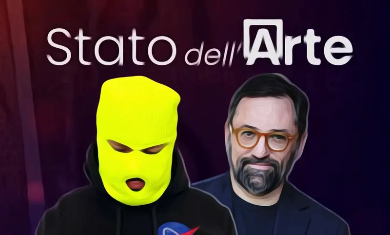 Cupydo in TV si svela a “Stato dell’Arte” dagli NFT alla Cazzimma