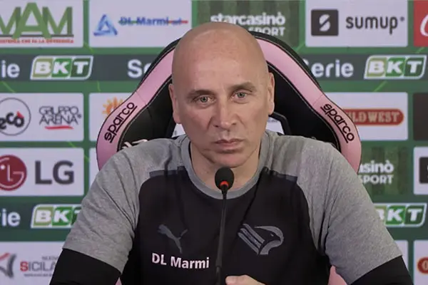 Calcio: Mister Corini - I dettagli tattici e le ambizioni del Palermo in vista della sfida con il Catanzaro (Video)