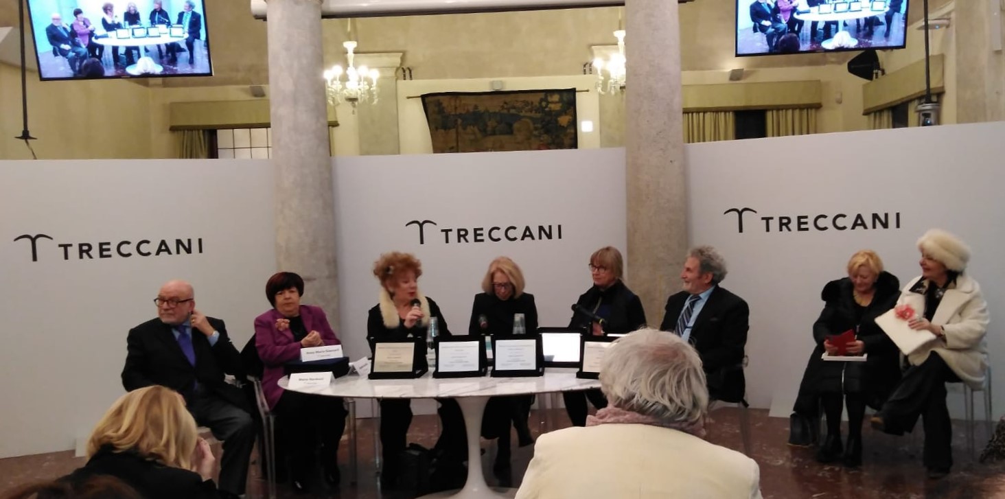 Angelo De Nicola e Goffredo Palmerini tra gli insigniti a Roma al Premio Gennaro Manna, tenutosi presso la sede della Treccani