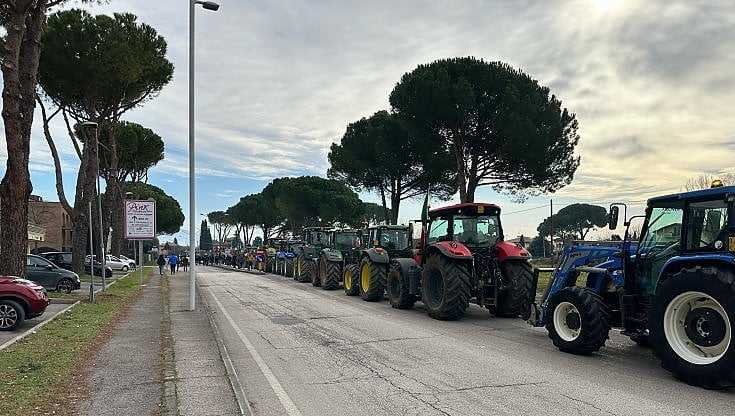 Protesta agricoltori, presidio trattori anche nel Vibonese