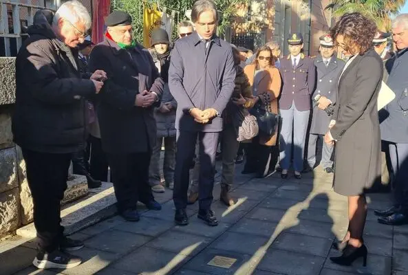 Pietra d'inciampo a Reggio Calabria per vittime Shoah