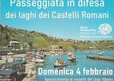 Domenica 4 febbraio protesta ai Castelli Romani per la crisi idrica